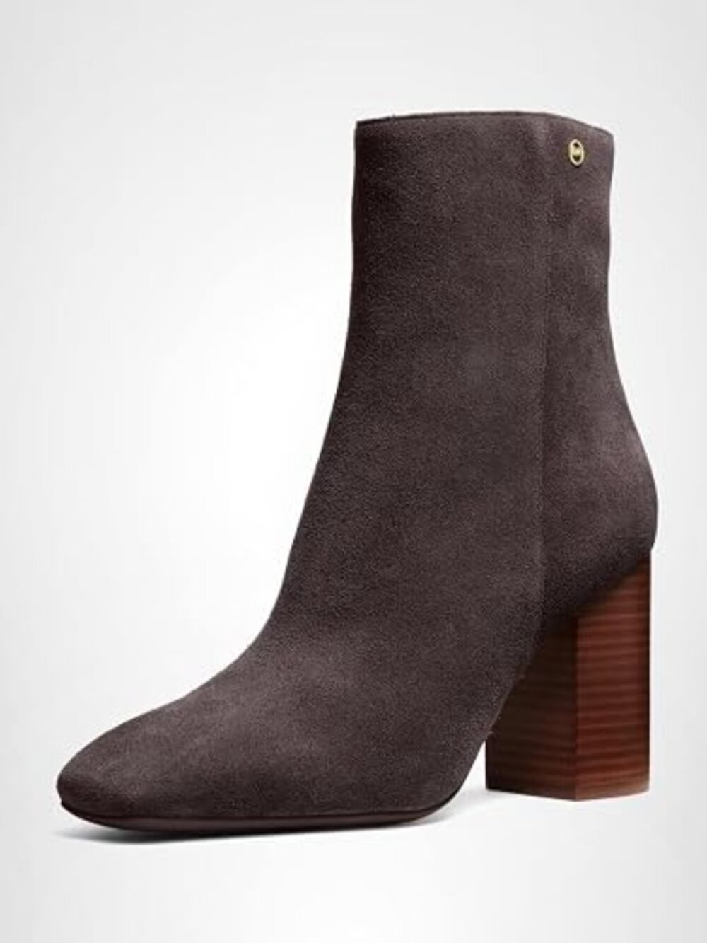 Michael Kors Women's Hazel Flex Suede Bootie Size: 7 | Color: Chocolate